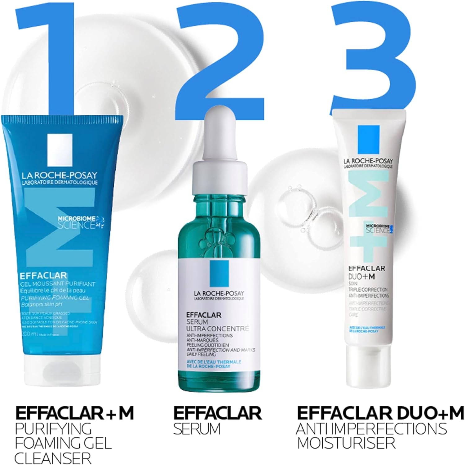 La Roche-Posay Effaclar Ultra Concentrated Serum 30Ml - Anti-Imperfections and Marks Face Serum for Acne-Prone Skin, Salicylic Acid & Niacinamide