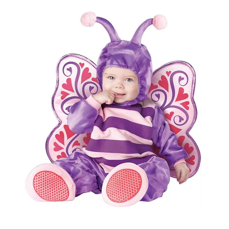 Unisex Kangaroo Dog Fancy Dress Infant Dragon Shark Lobster Bunny Poodle Dog Animal Onesie Cute Pink Monster Baby Costume
