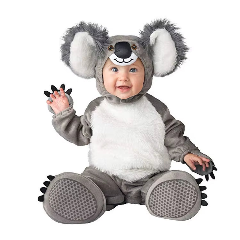 Unisex Kangaroo Dog Fancy Dress Infant Dragon Shark Lobster Bunny Poodle Dog Animal Onesie Cute Pink Monster Baby Costume