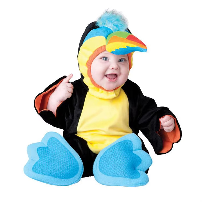 Unisex Kangaroo Dog Fancy Dress Infant Dragon Shark Lobster Bunny Poodle Dog Animal Onesie Cute Pink Monster Baby Costume