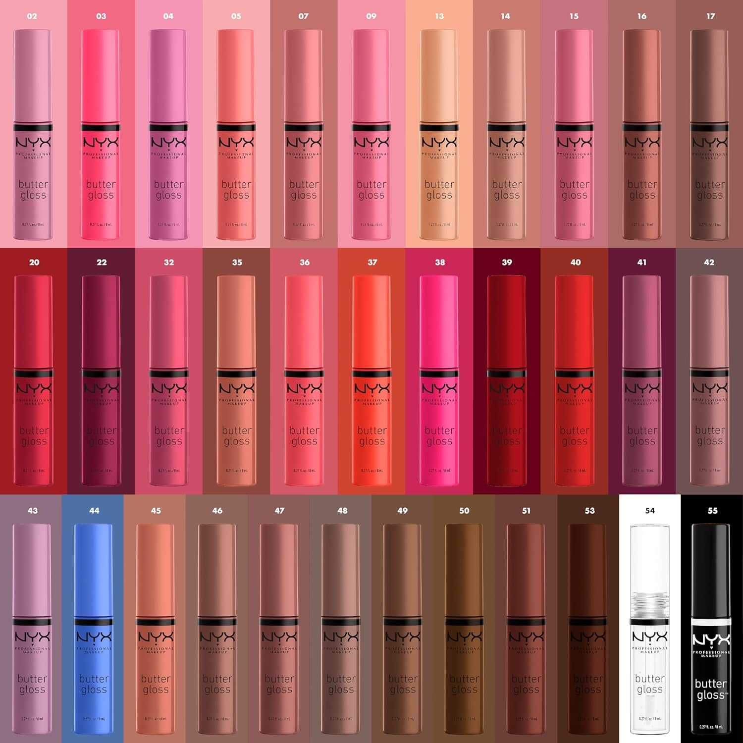 Butter Gloss, Non-Sticky Lip Gloss - Bit of Honey (Peach Nude)